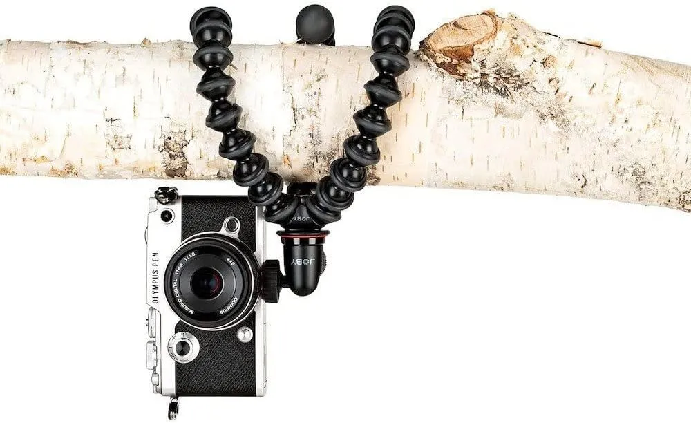 JOBY GorillaPod Compact Tripod Kit with Ballhead for Mirrorless Cameras up to 2.2 lbs. Black/Charcoal.
