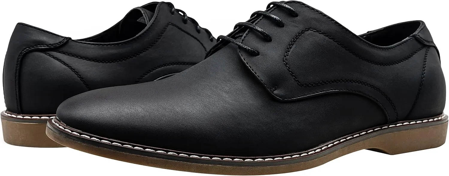 Jousen Men's Casual Dress Shoes Suede Business Classic Dress Shoes for Men