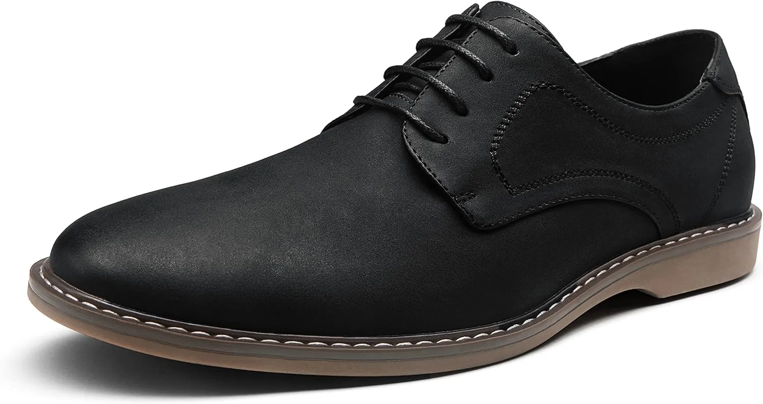 Jousen Men's Casual Dress Shoes Suede Business Classic Dress Shoes for Men