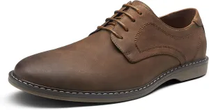 Jousen Men's Casual Dress Shoes Suede Business Classic Dress Shoes for Men