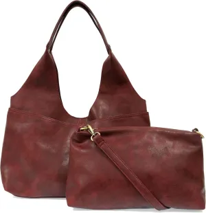 Joy Susan Hobo Handbag Purse: 4-Pocket Bag for Women