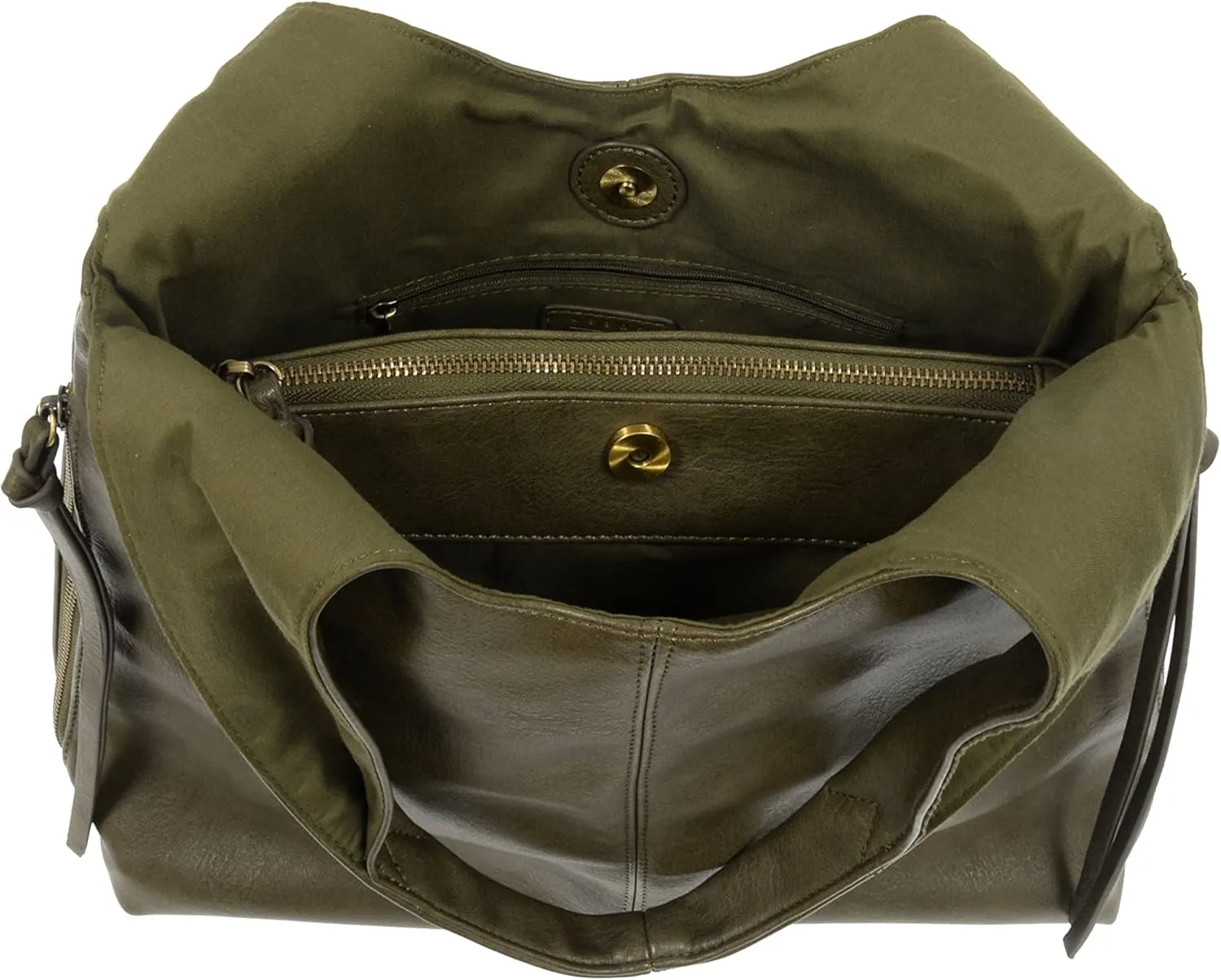 Joy Susan Womens Hobo Handbag: Claire 2-in-1