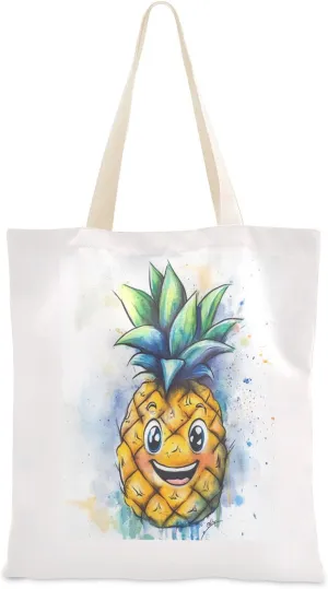 JSTEL Canvas Tote Bag for Women with Pocket,Canvas Tote Purse Shopping Bag