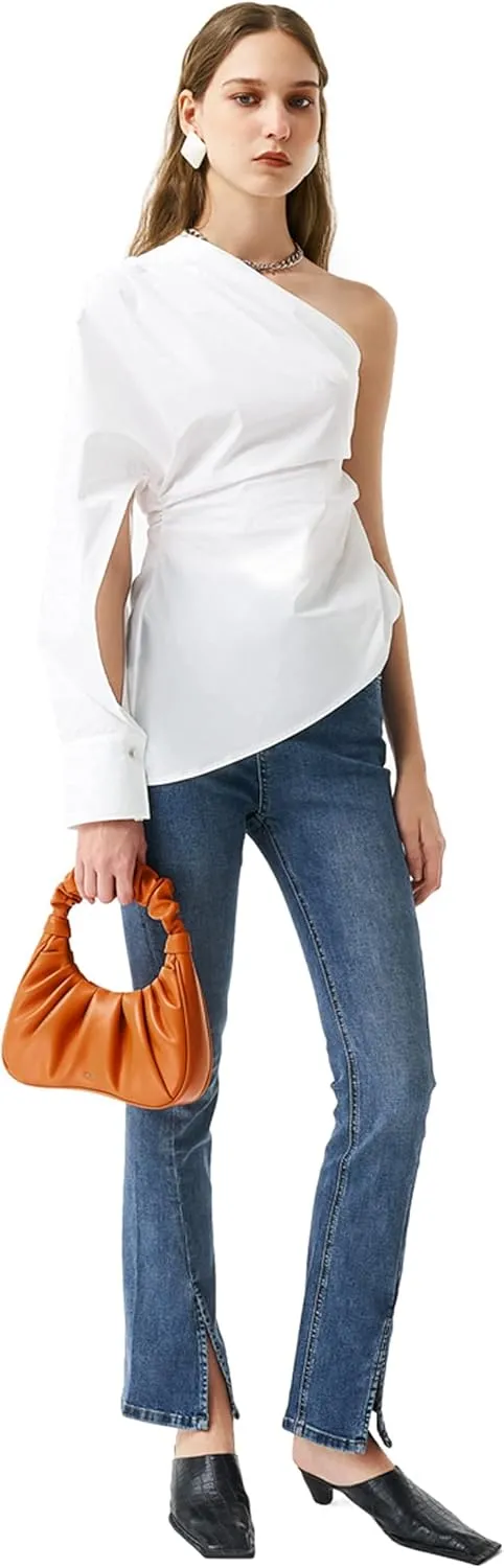 JW PEI Women's Gabbi Ruched Hobo Handbag
