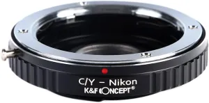 K&F Concept Adapter with Glass for Contax Yashica Mount Lens to Nikon F Camera as D300