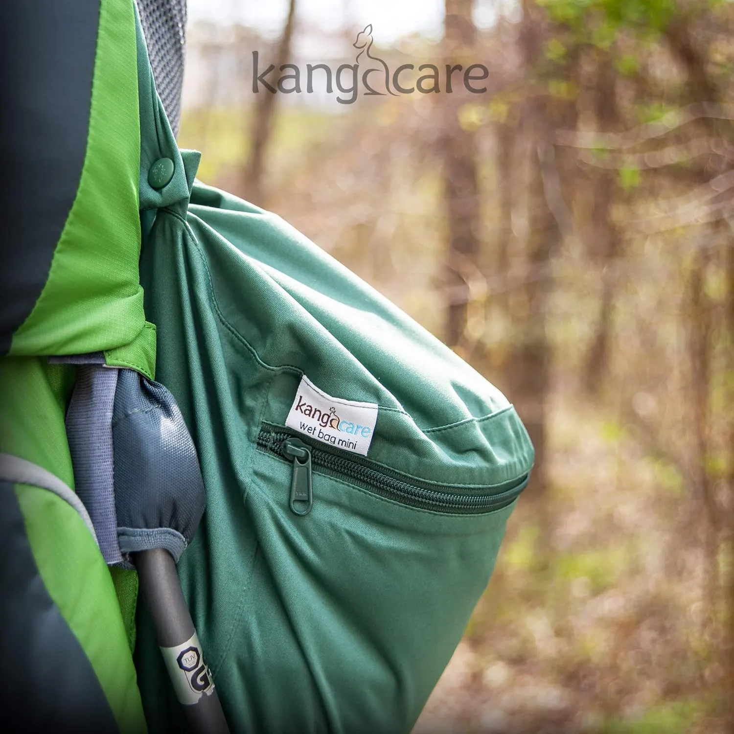 Kanga Care Wet Bag Mini Seam Sealed Waterproof 3D Dimensional for Baby Cloth Diapers, Travel, Beach, Pool, Gym, Swim | Dusk