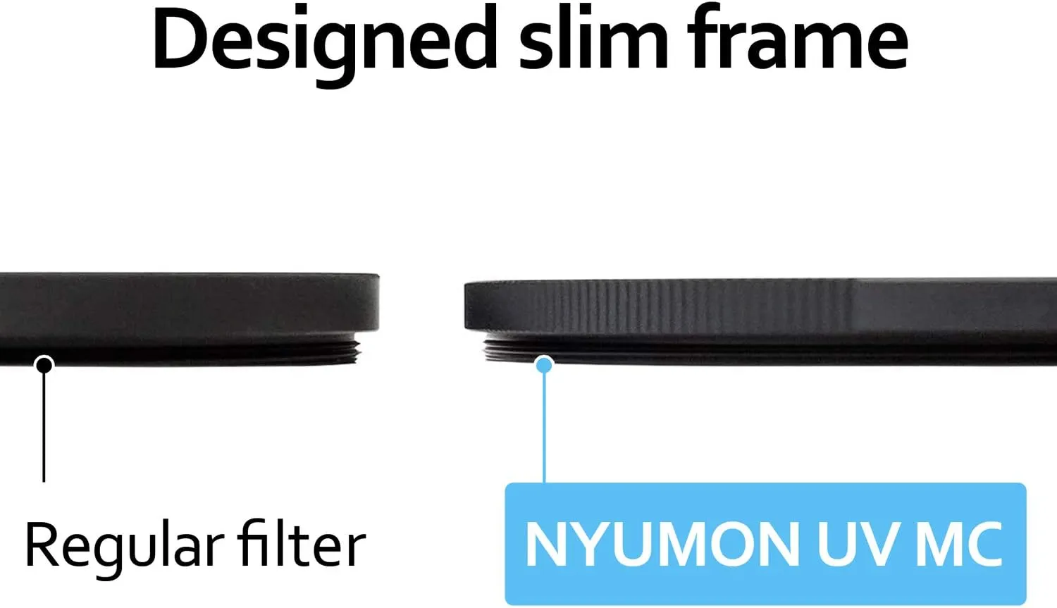 Kenko Nyumon Slim Ring 82mm UV Multi-Coated (MC) Filter, Black, compact (228249)