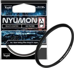 Kenko Nyumon Slim Ring 82mm UV Multi-Coated (MC) Filter, Black, compact (228249)