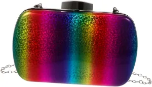 KESYOO Gathering Bag Evening Bag Women's Handbag Rainbow for Wedding Party Occasions