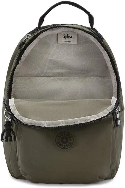 Kipling Women's Seoul Small Tablet Backpack, Durable, Padded Shoulder Straps with Tablet Sleeve, Bag