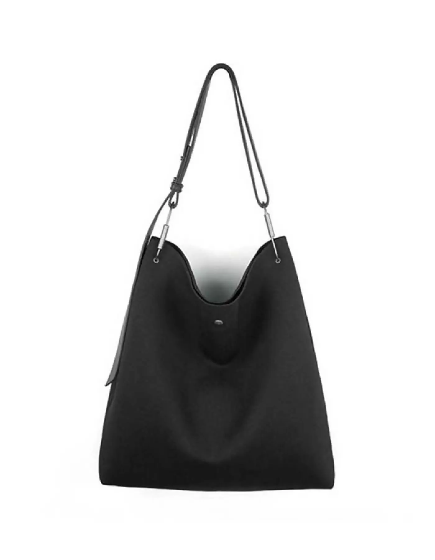 Knitting lsosceles Triangle Hobo Bag