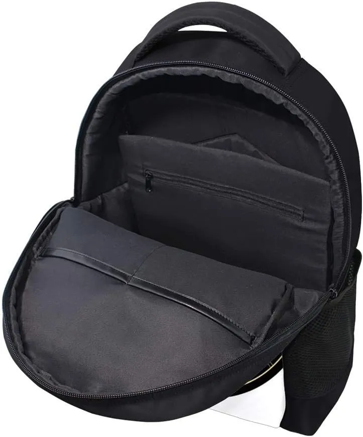 Kuizee Classic Backpack Schoolbag Adjustable Padded Shoulder Straps Daypack ﻿Virgo Zodiac Sign Circle Constellation Casual Bags Durable College Daily 16Inch