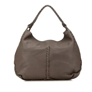 Large Washed Cervo Deerskin Hobo