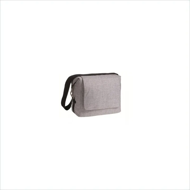 Lassig Green Label Small Messenger Diaper Bag in Black Melange