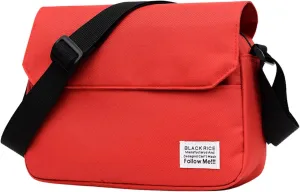 Leather Crossbody Bags for Women Cute Hobo Tote Handbags Mini Clutch Purses with Zipper Closure Messenger Bag(Red)