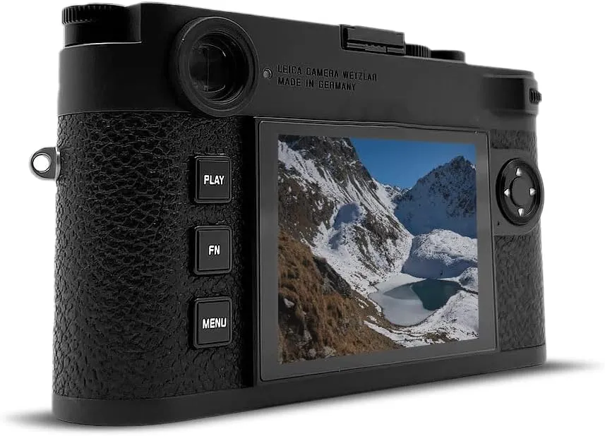 Leica M11 Digital Rangefinder Camera - Black (20200) with 128GB Extreme Pro SD Card   Padded Camera Bag   Memory Card Wallet & Reader   Neck Strap   Lens Cap Keeper   Cleaning Kit