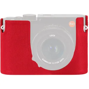 Leica Protector for Q Typ 116 Half Case (Red, Leather)