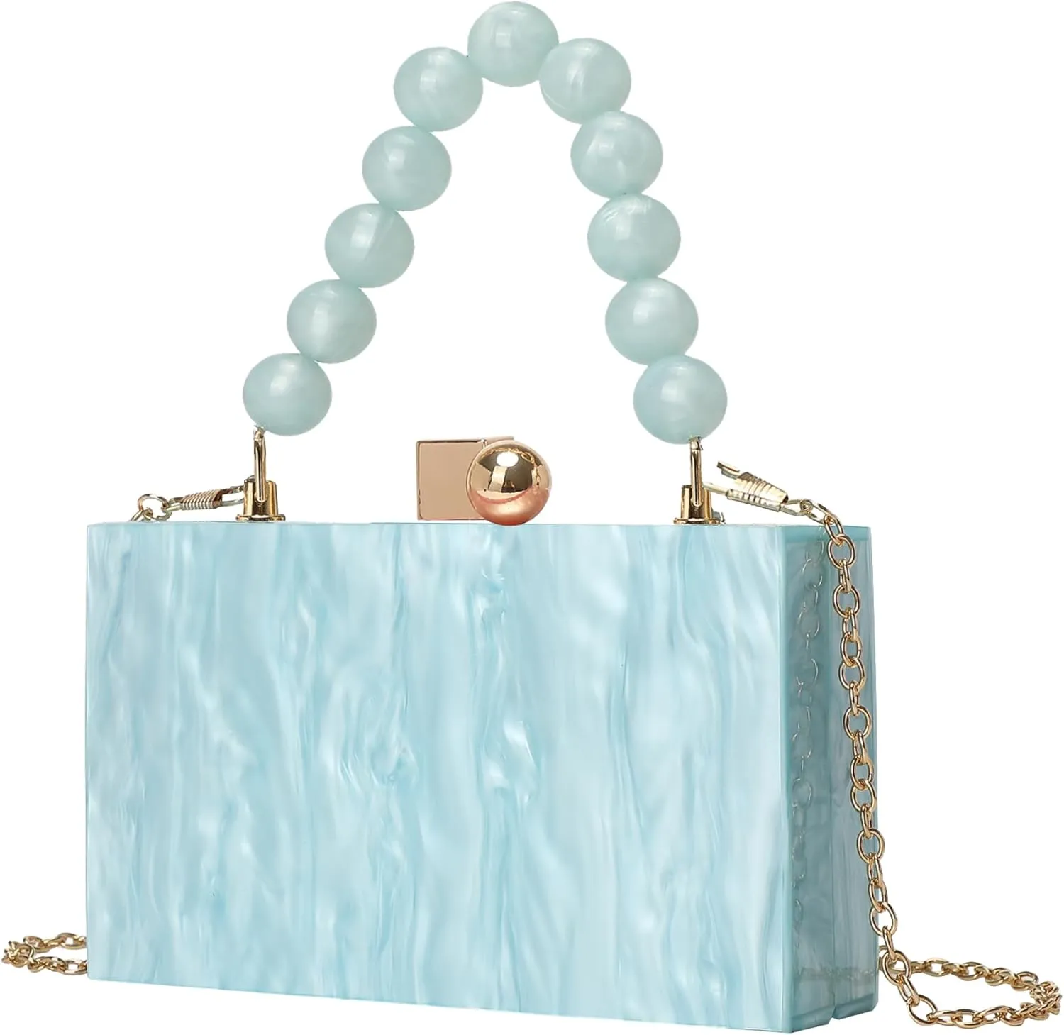 LETODE Acrylic Clutch Purses for Women Evening Clutch Bag Purse Handbag Wedding Party Cocktail