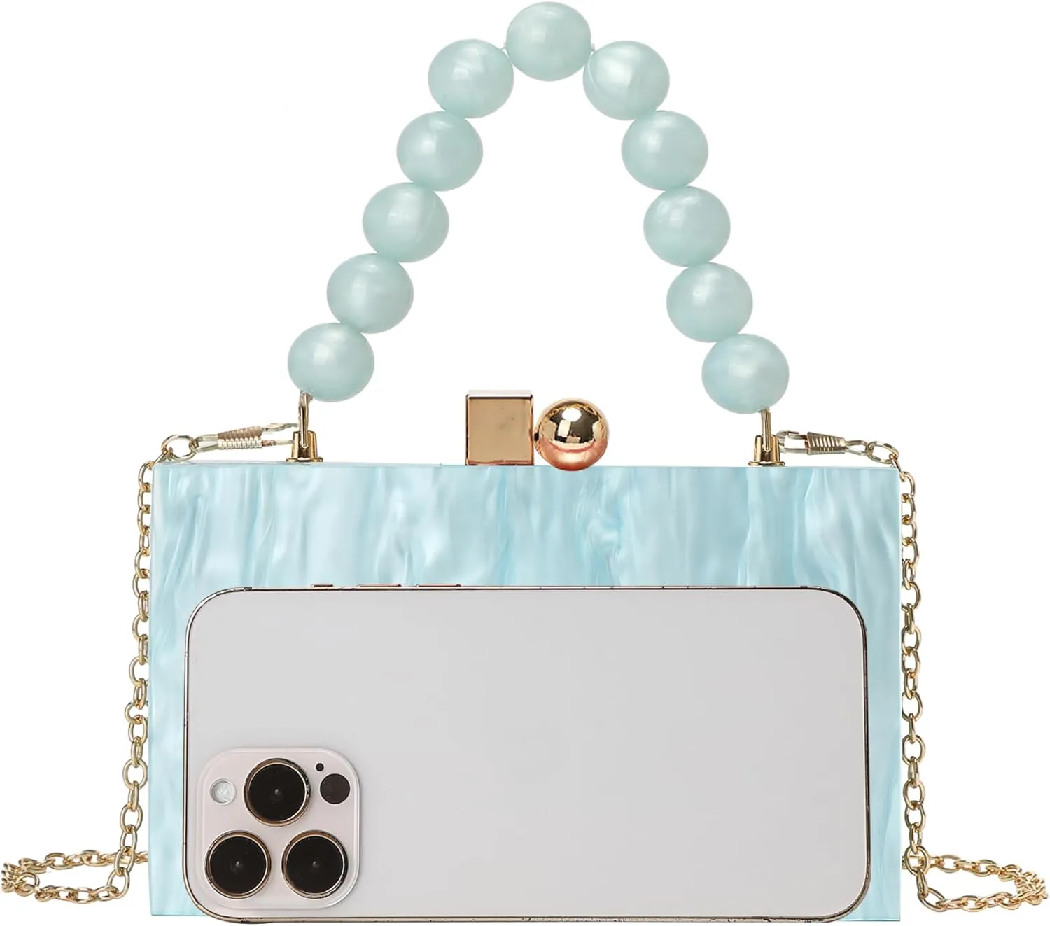 LETODE Acrylic Clutch Purses for Women Evening Clutch Bag Purse Handbag Wedding Party Cocktail