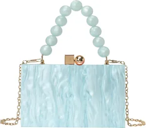 LETODE Acrylic Clutch Purses for Women Evening Clutch Bag Purse Handbag Wedding Party Cocktail