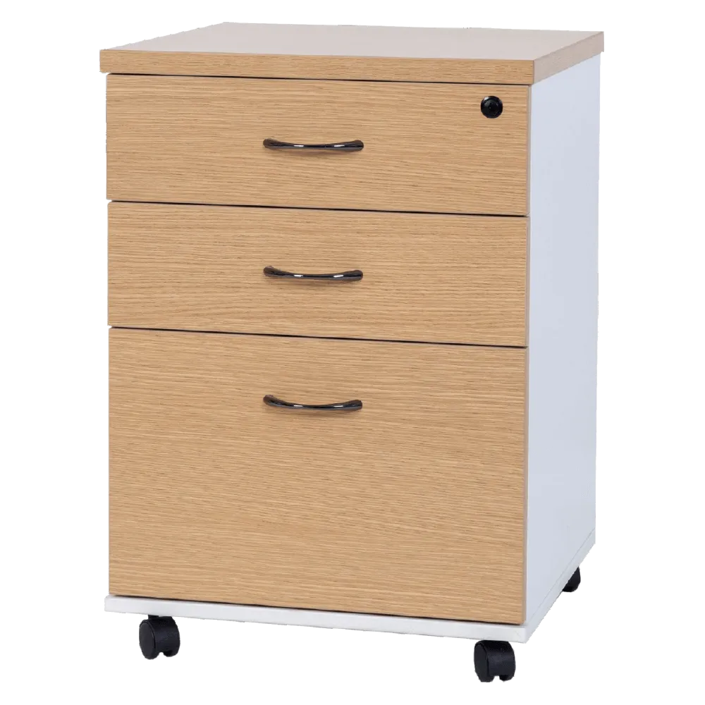 Logan Melamine 2 1 Mobile Pedestal