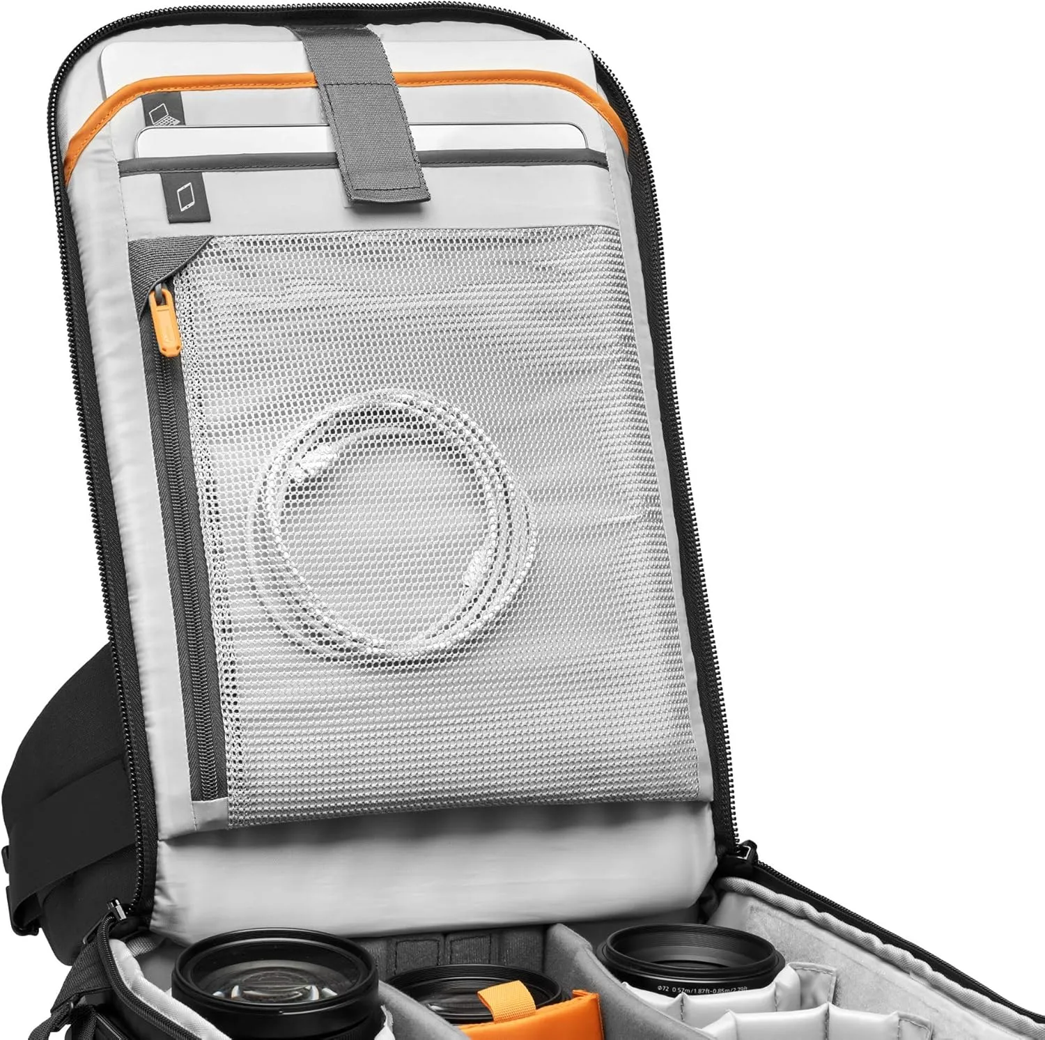 Lowepro Flipside BP 400 AW III Mirrorless and DSLR Camera Backpack - Black - with Rear Access - with Side Access - with Adjustable Dividers - for Mirrorless Like Sony α7 - LP37352-PWW