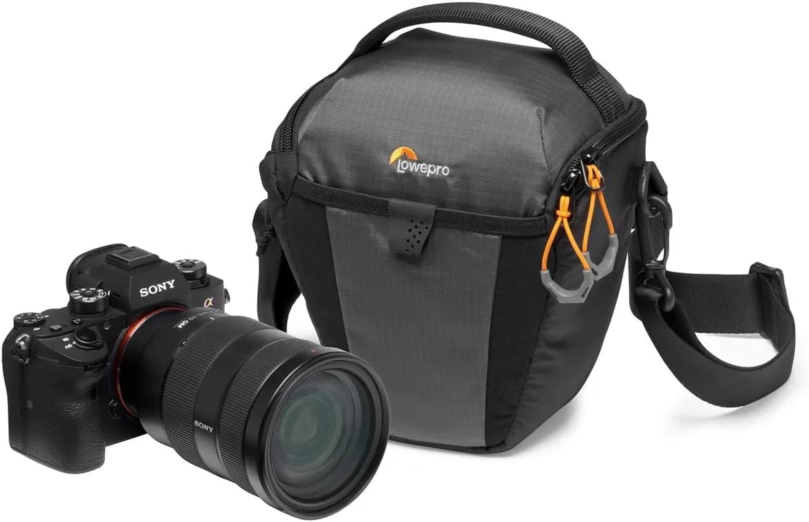 Lowepro Photo Active TLZ 45 AW Mirrorless and DSLR toploader- Removable Shoulder Strap - organizing Pockets - for Mirrorless Like Sony Apha 9 - LP37345-PWW, Small