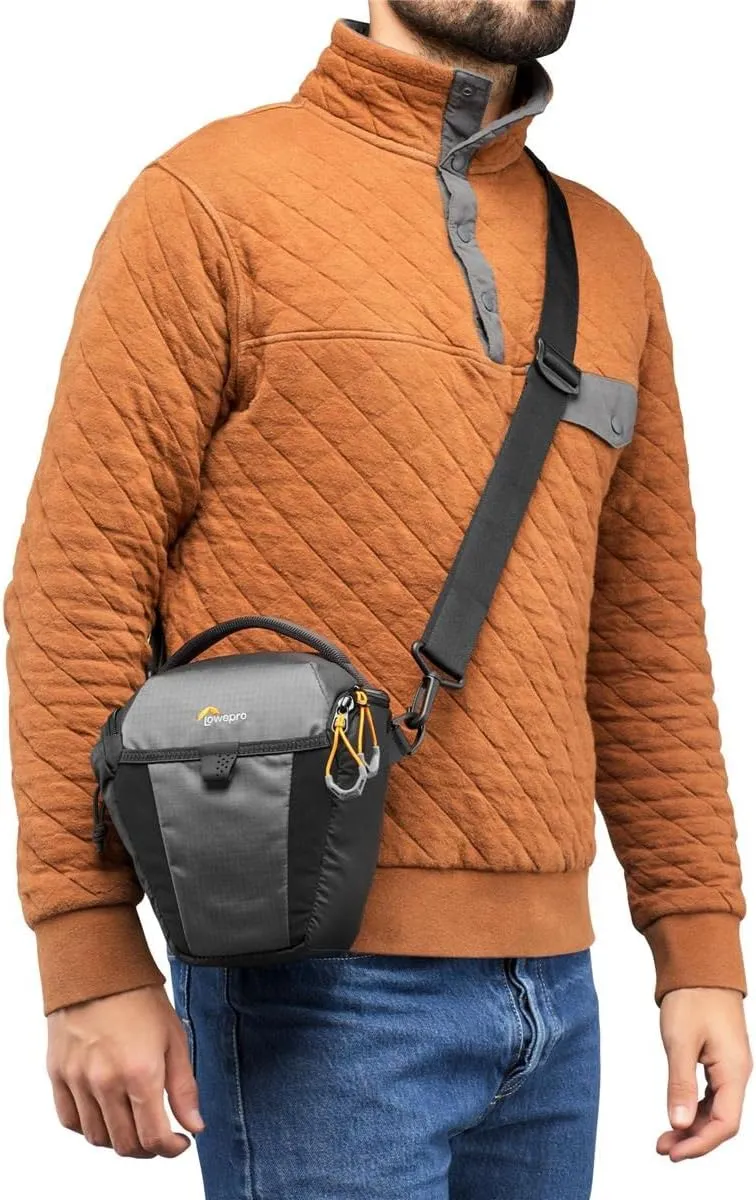 Lowepro Photo Active TLZ 45 AW Mirrorless and DSLR toploader- Removable Shoulder Strap - organizing Pockets - for Mirrorless Like Sony Apha 9 - LP37345-PWW, Small