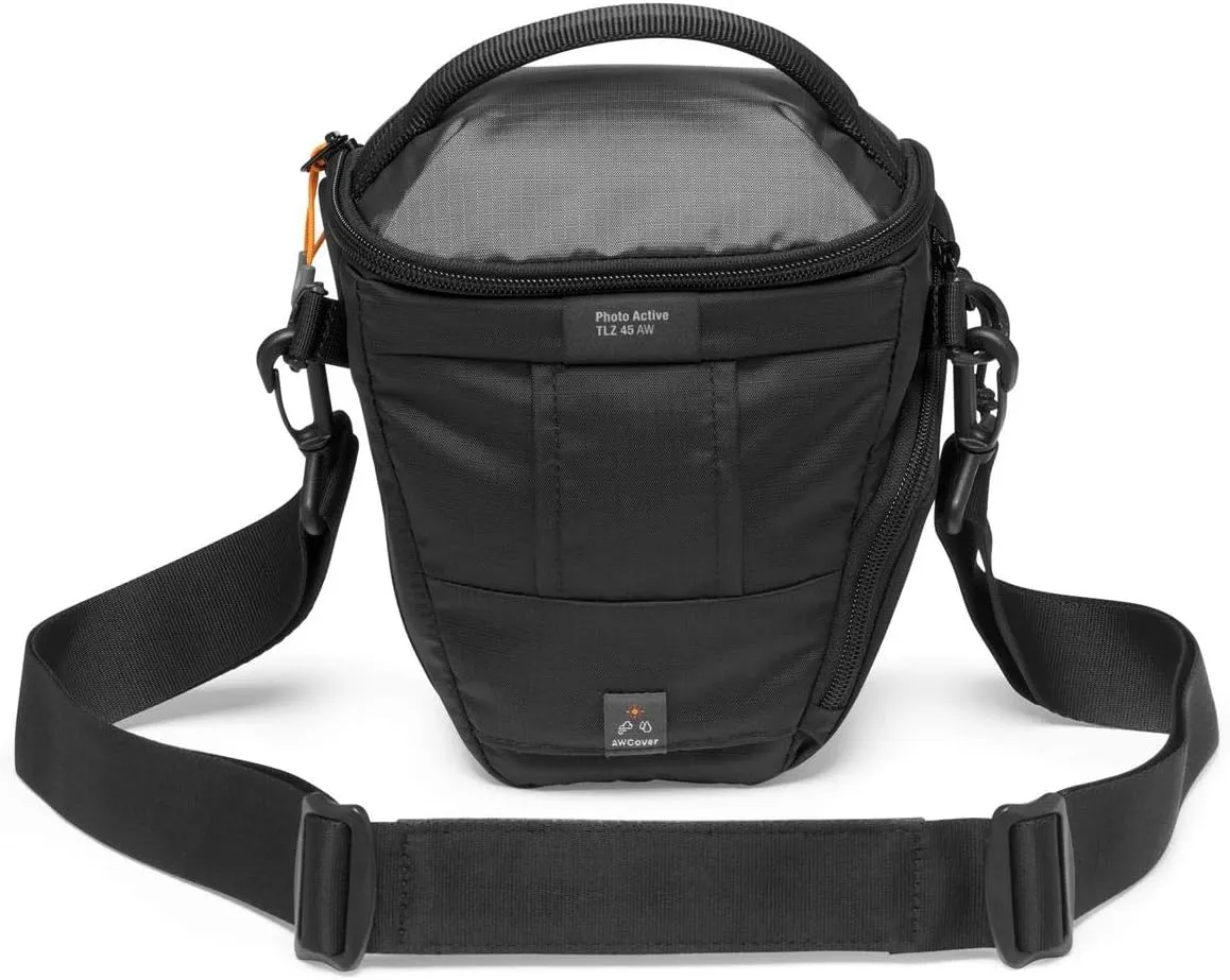 Lowepro Photo Active TLZ 45 AW Mirrorless and DSLR toploader- Removable Shoulder Strap - organizing Pockets - for Mirrorless Like Sony Apha 9 - LP37345-PWW, Small