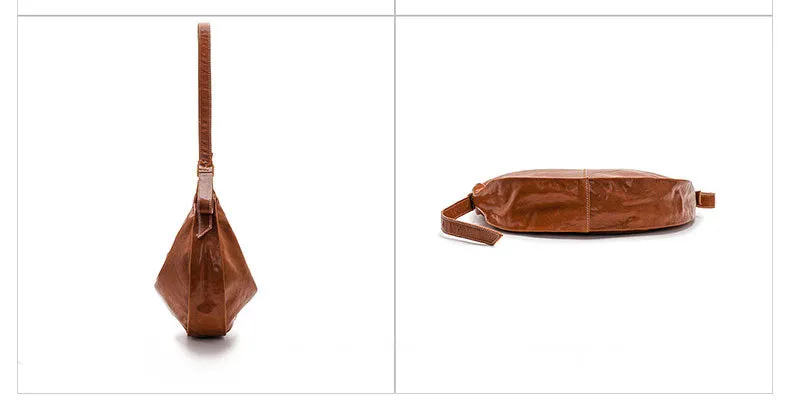 LuxeEase Leather Hobo