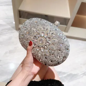Luxury Crystal Diamond Women’s Clutch – Sparkly Evening Bag for Weddings & Parties