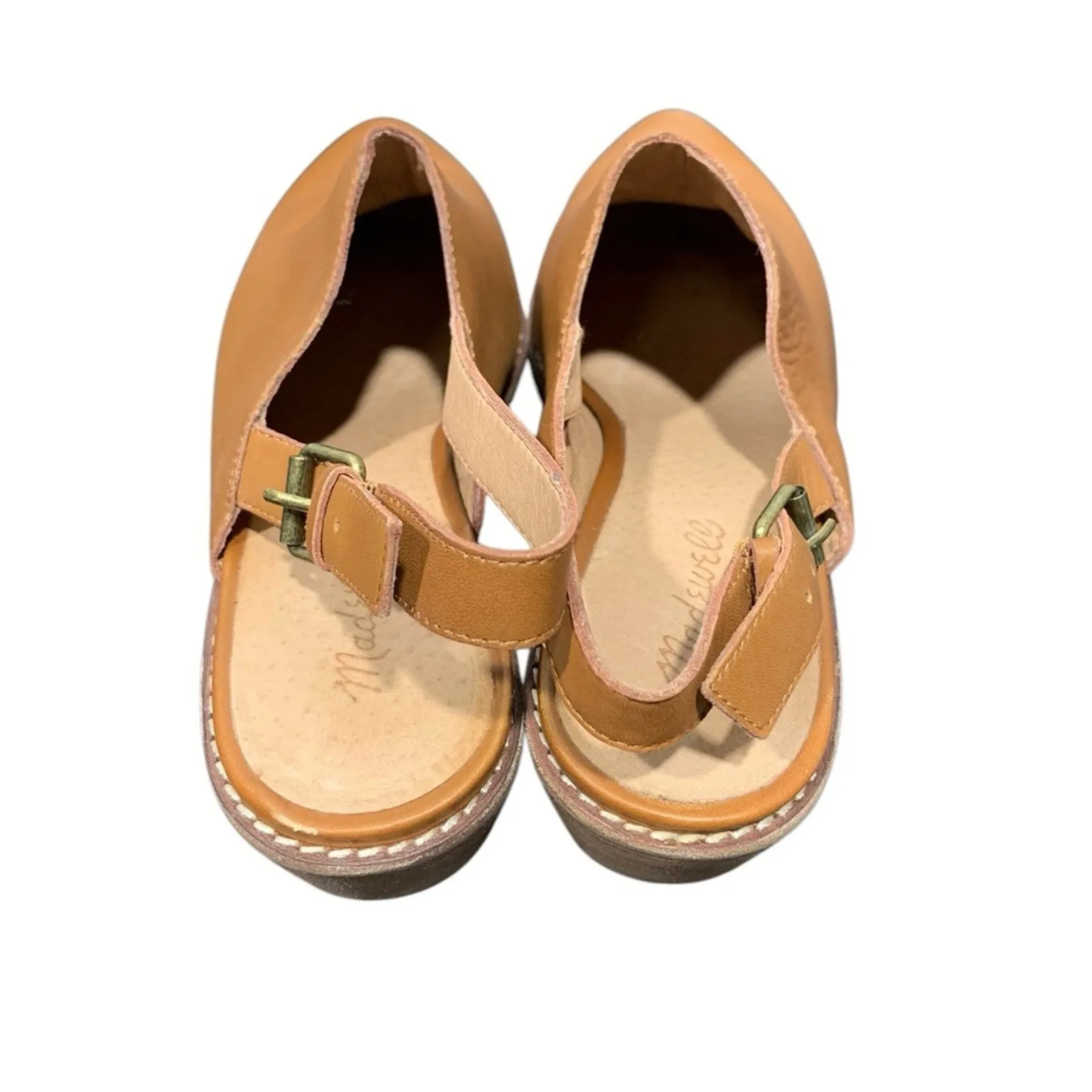 Madewell Brown Mules Comfortable Clogs SZ 9.5
