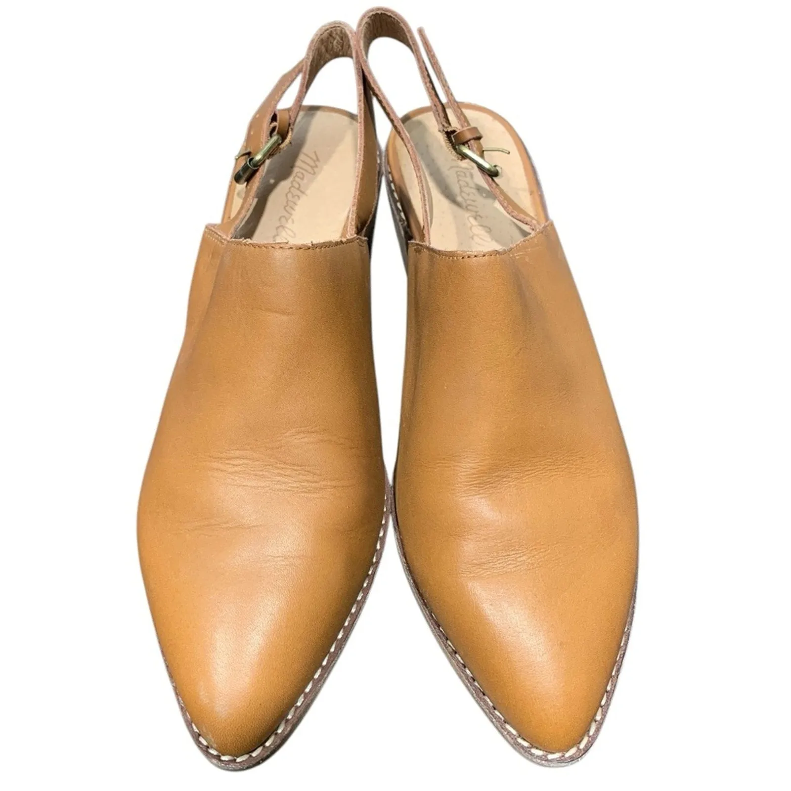 Madewell Brown Mules Comfortable Clogs SZ 9.5