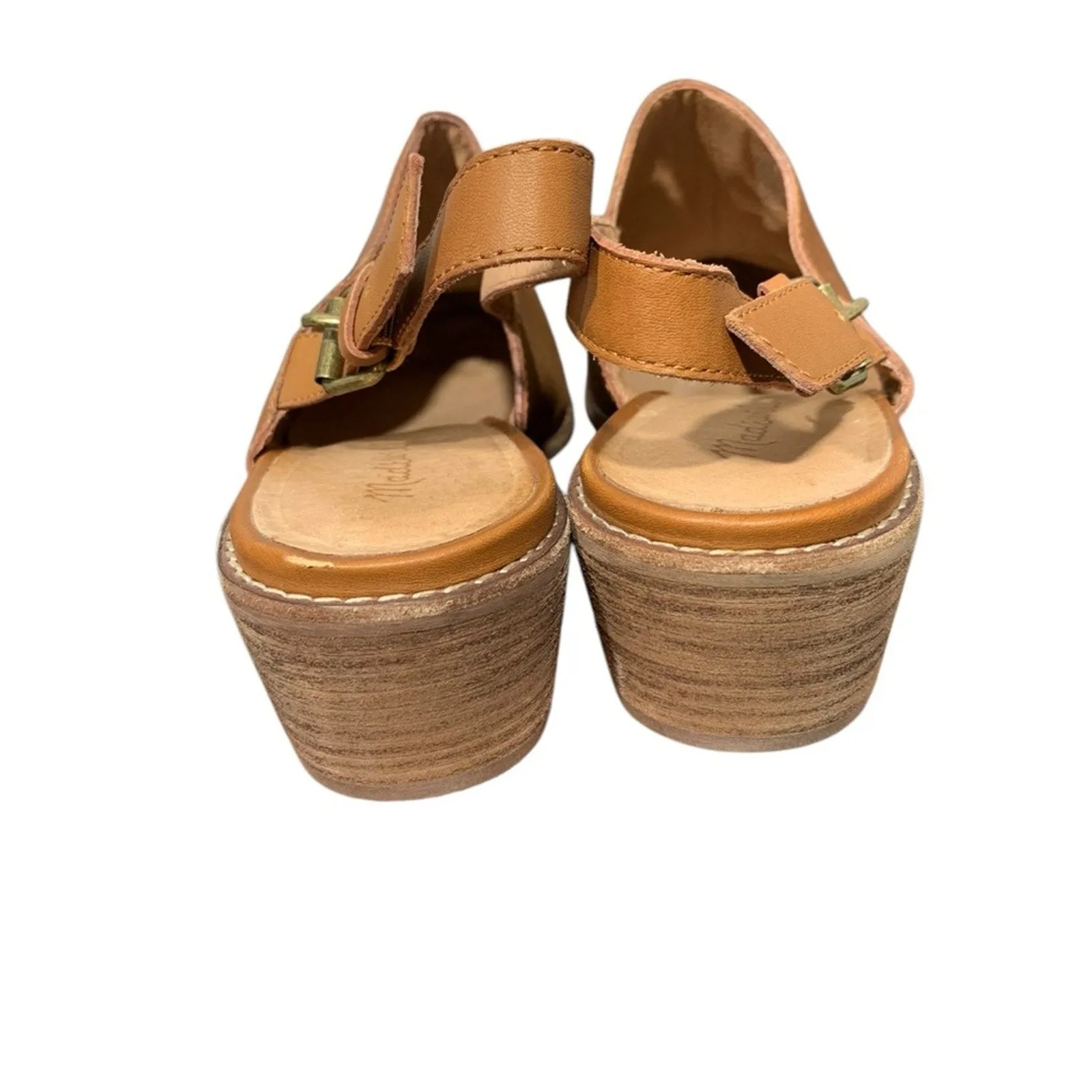 Madewell Brown Mules Comfortable Clogs SZ 9.5