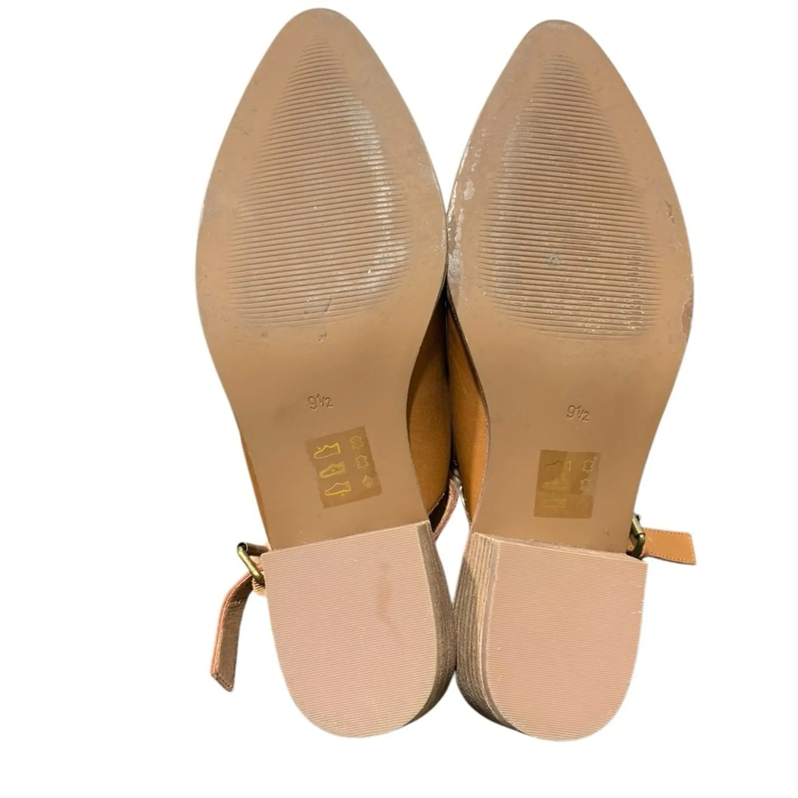 Madewell Brown Mules Comfortable Clogs SZ 9.5