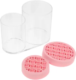 Makeup Brush Holder Vanity Organizer Makeup Storage Box for Eyeshadow Eyebrow Pencils
