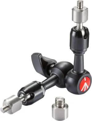 Manfrotto 5.9" 244 Micro Friction Arm with 1/4" Attachments and 3/8" Adaptor