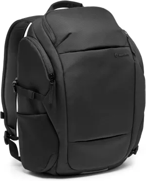 Manfrotto Advanced Travel III Photography Backpack for Camera and Laptop, Bag for Reflex/Mirrorless Camera with Lenses, with Interchangeable Dividers, Tripod Mount, Expandable Pocket, Side Access