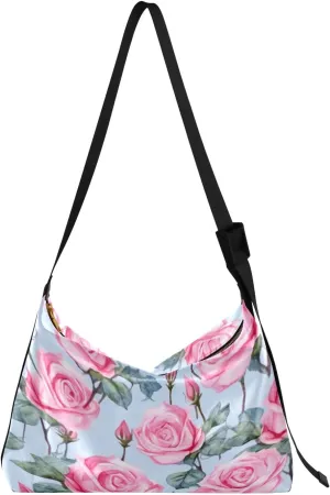 Map of the Tower and Palace Soft Leather Bag, Leather Crossbody Bag, Women's Crossbody Hobo Bag
