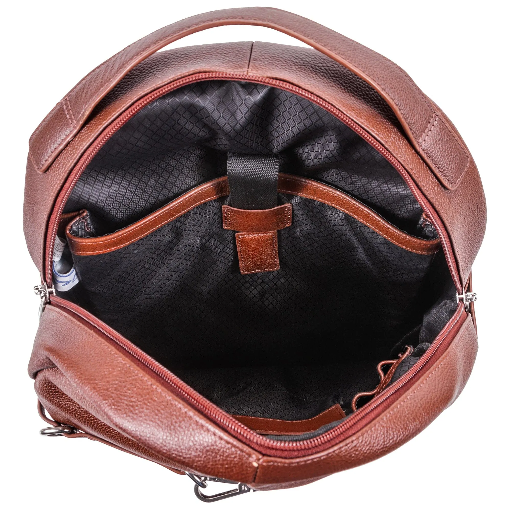McKlein U Series Oakland 15" Business Casual Laptop and Tablet Leather Backpack