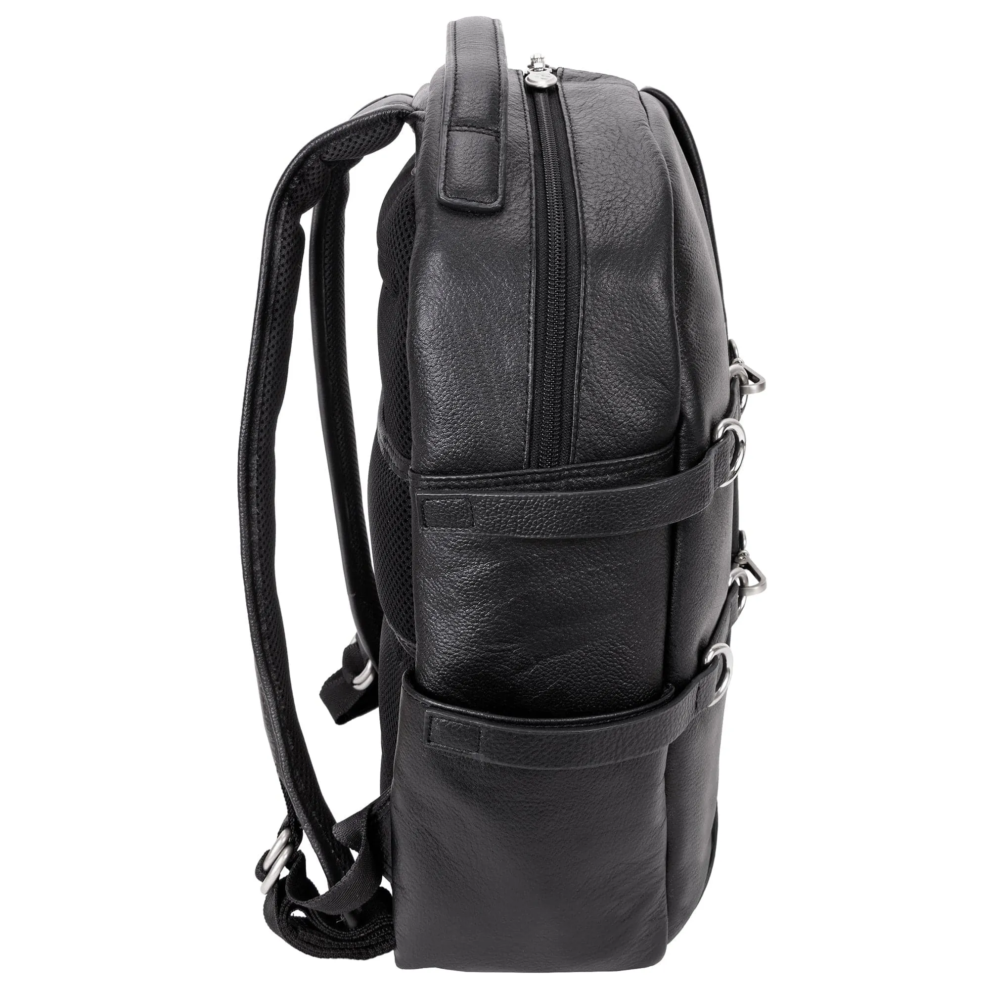 McKlein U Series Oakland 15" Business Casual Laptop and Tablet Leather Backpack