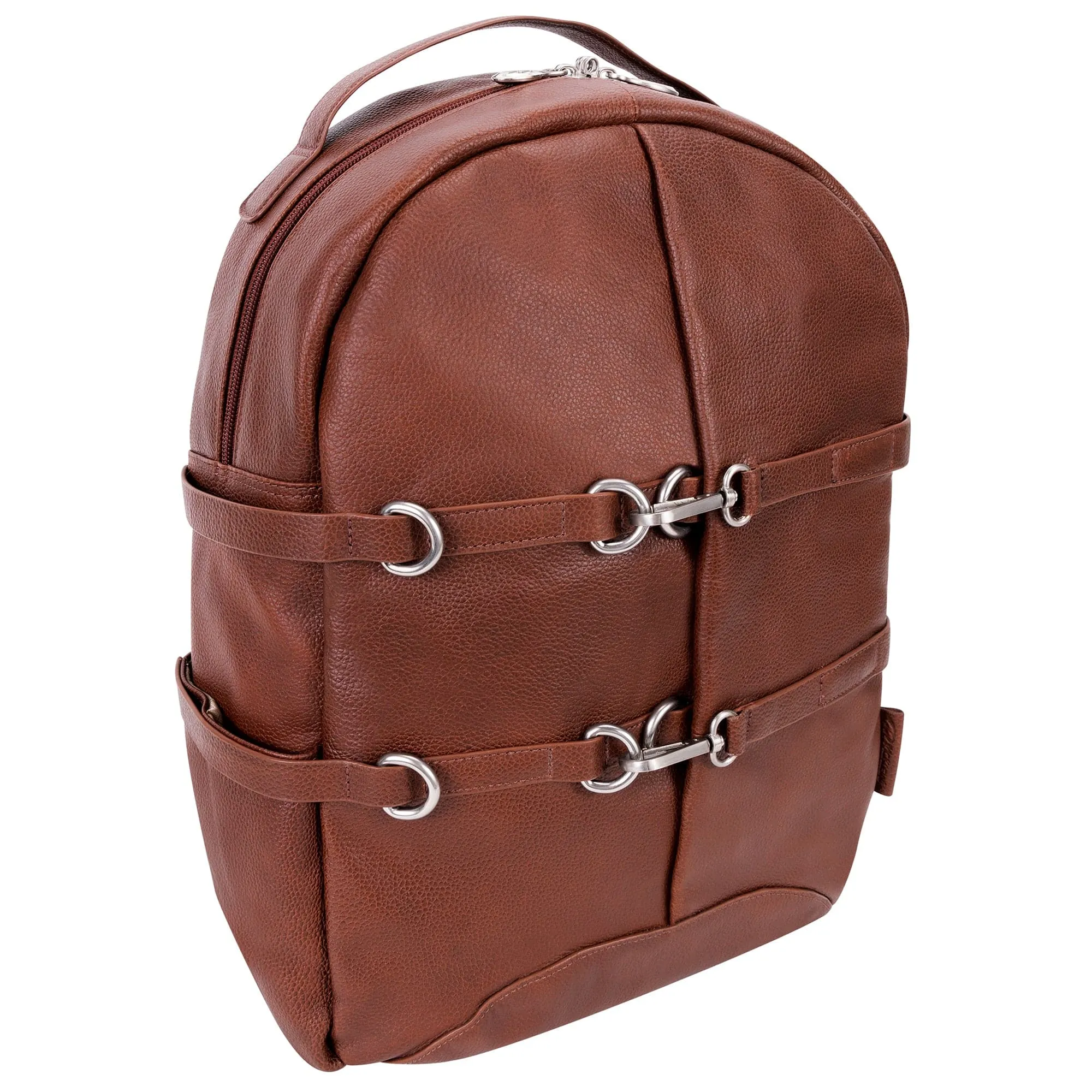 McKlein U Series Oakland 15" Business Casual Laptop and Tablet Leather Backpack