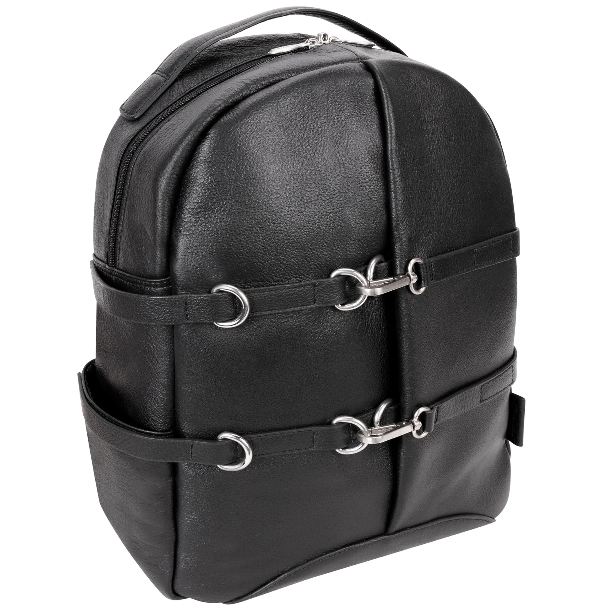 McKlein U Series Oakland 15" Business Casual Laptop and Tablet Leather Backpack