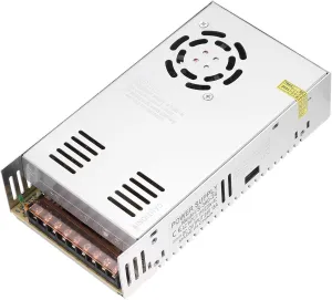 MECCANIXITY 24V 15A Power Supply Adapter Transformer Switch, AC 110V-220V to DC 24V 15amp 360W Power Transformer Driver for LED Strip Lights CCTV Camera 3D Printer
