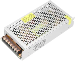 MECCANIXITY 24V 5A Power Supply Adapter Transformer Switch, AC 110V-220V to DC 24V 5amp 120W Power Transformer Driver for LED Strip Lights CCTV Camera 3D Printer