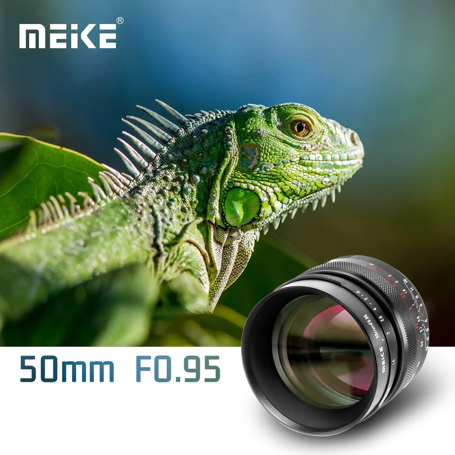 Meike 50mm F0.95 Large Aperture Wide Angle Lens Manual Focus Lens Compatible with Fujifilm X Mount Mirrorless Camera X-T3 X-H1 X-Pro2 X-E3 X-T1 X-T2 X-T4 X-T10 X-T20 X-T200 X-A2 X-E2 X-E1 X30 X70
