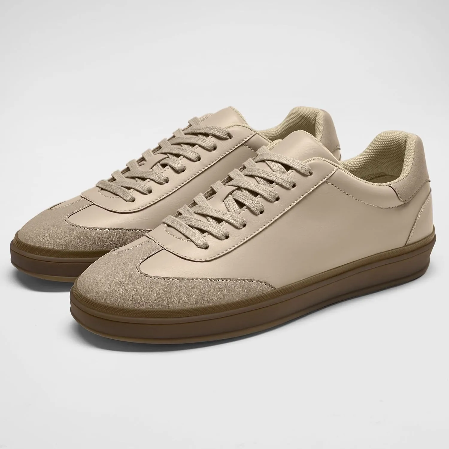 Mens Casual Shoes Business Dress Sneakers Classic Lace-up Walking Shoe
