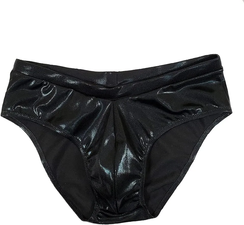 Men's Classic Physique Posing Trunks, Shiny Fabric, IFBB and NPC