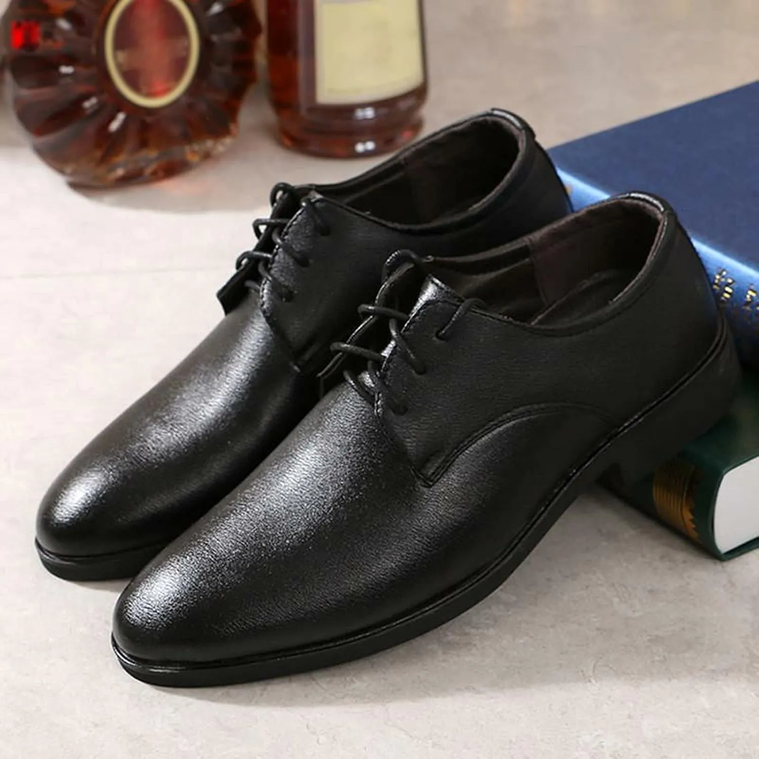 Men's Dress Shoes Extra Wide Width Color Solid Business Fashion Summer Style Shoes Mens Business Casual Shoes 12 Wide