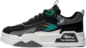Men's Fashion Casual Skateboard Shoes, Work Driving Business Sports Shoes Multi-Color